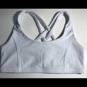 White Ivivva Sports Bra